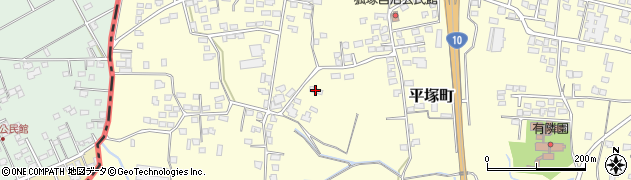 宮崎県都城市平塚町3253周辺の地図