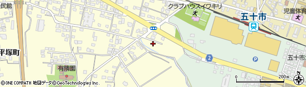 宮崎県都城市平塚町2636周辺の地図
