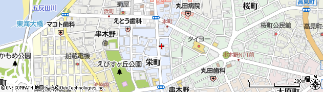 重信商店周辺の地図