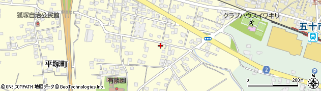 宮崎県都城市平塚町2917周辺の地図