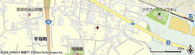 宮崎県都城市平塚町2921周辺の地図