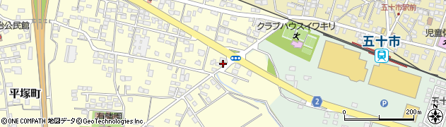 宮崎県都城市平塚町3052周辺の地図