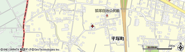 宮崎県都城市平塚町3186周辺の地図
