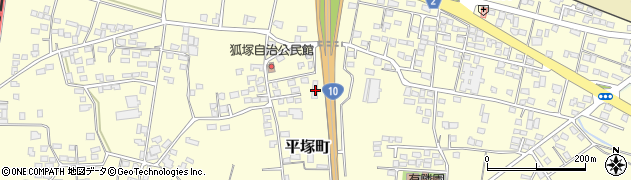 宮崎県都城市平塚町2930周辺の地図