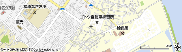 鹿児島県姶良市東餅田3800-7周辺の地図