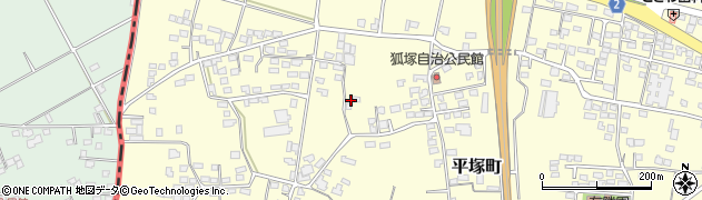 宮崎県都城市平塚町3189周辺の地図