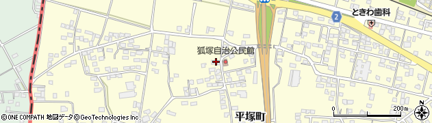 宮崎県都城市平塚町3182周辺の地図