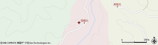 鹿児島県鹿児島市西俣町2321周辺の地図
