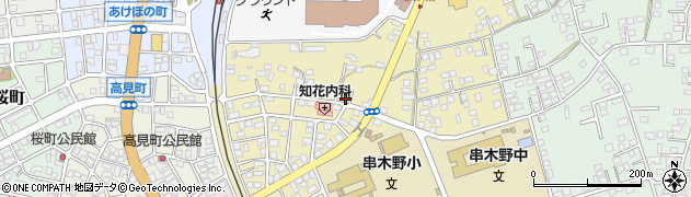 鹿児島県いちき串木野市日出町周辺の地図