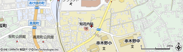 鹿児島県いちき串木野市日出町周辺の地図