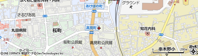 駅下公園周辺の地図