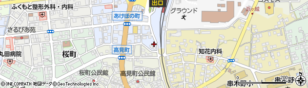 鹿児島県いちき串木野市曙町109周辺の地図