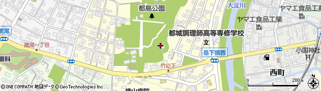 兼喜神社周辺の地図