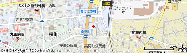 鹿児島県いちき串木野市曙町118周辺の地図