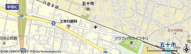 宮崎県都城市平塚町2602周辺の地図