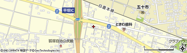 宮崎県都城市平塚町3069周辺の地図
