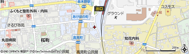 鹿児島県いちき串木野市曙町104周辺の地図
