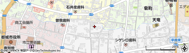 日本バプテスト連盟都城キリスト教会周辺の地図
