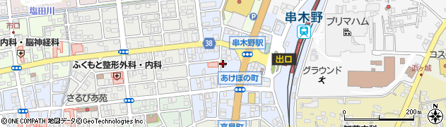 曙町公民館周辺の地図