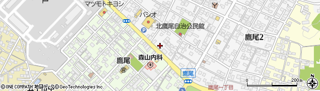 ホワイト急便北鷹尾店周辺の地図