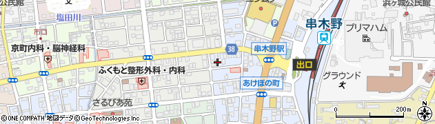 鹿児島県いちき串木野市曙町35周辺の地図