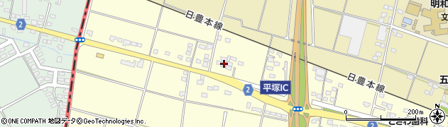 宮崎県都城市平塚町2587周辺の地図