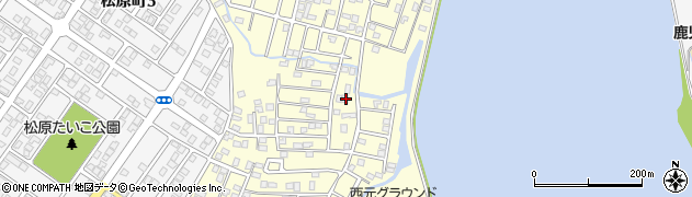 鹿児島県姶良市東餅田3677周辺の地図