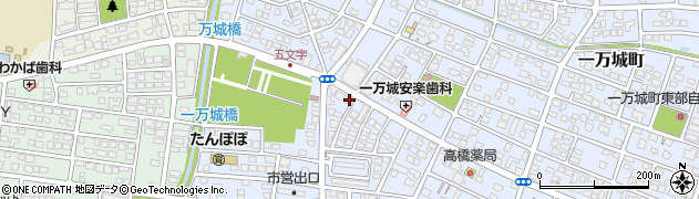 宮崎銀行一万城出張所 ＡＴＭ周辺の地図