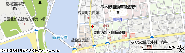 田渕モータース周辺の地図