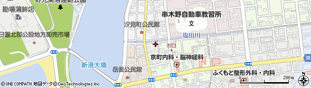 有限会社満薗材木店周辺の地図