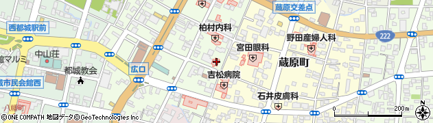 山内小児科医院周辺の地図