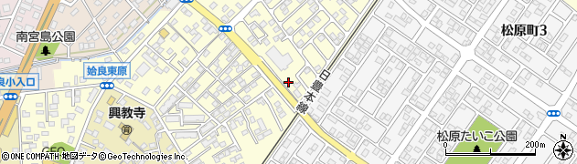 鹿児島県姶良市東餅田2701-9周辺の地図