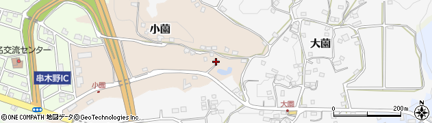 鹿児島県いちき串木野市小薗5105周辺の地図