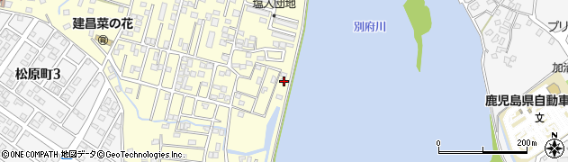 鹿児島県姶良市東餅田1224-61周辺の地図