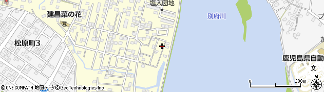 鹿児島県姶良市東餅田1224-57周辺の地図