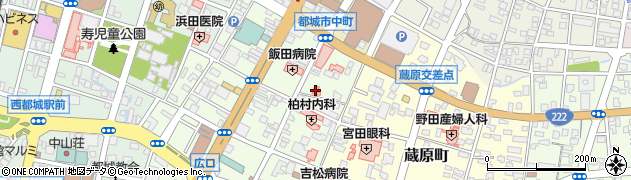 飯田整形外科クリニック周辺の地図