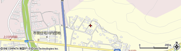 鹿児島県霧島市国分川内608周辺の地図