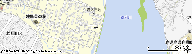 鹿児島県姶良市東餅田1223-16周辺の地図