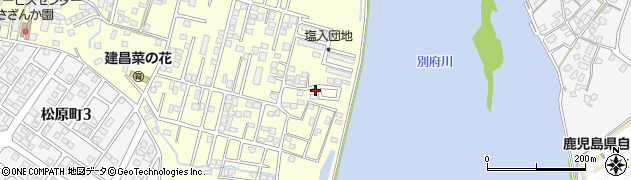 鹿児島県姶良市東餅田1223-6周辺の地図