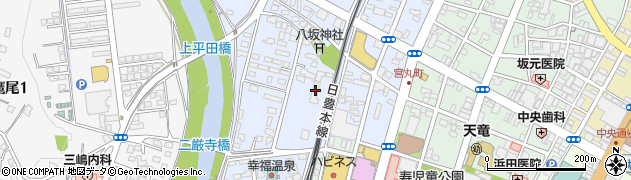 高千穂倉庫運輸株式会社　都城営業所周辺の地図