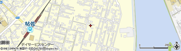 鹿児島県姶良市東餅田1152-10周辺の地図