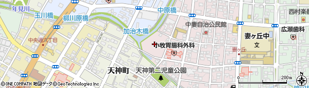 宮崎県都城市中原町13周辺の地図