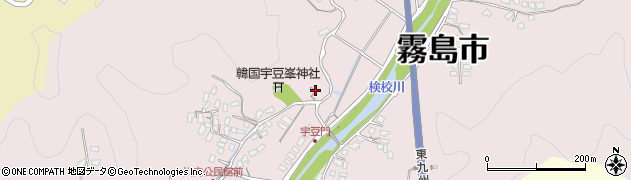 上井地区コミュニティ広場周辺の地図