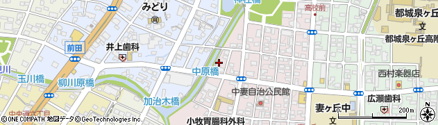 宮崎県都城市中原町25周辺の地図