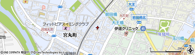 宮丸自治公民館周辺の地図