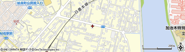 鹿児島県姶良市東餅田1415周辺の地図