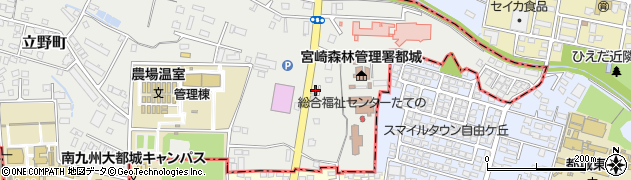 株式会社九州ガードシステム　都城営業所周辺の地図