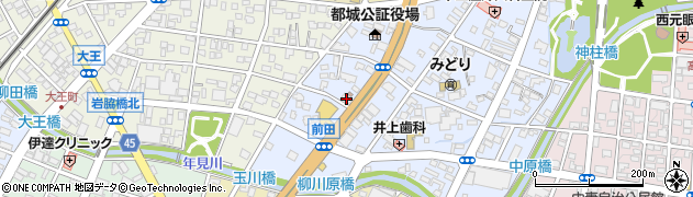 宮崎綜合警備県南支社都城営業所周辺の地図