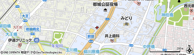 株式会社文化コーポレーション　都城営業所周辺の地図