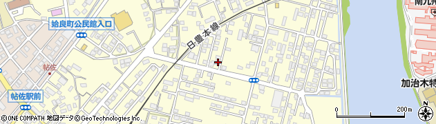 鹿児島県姶良市東餅田1451周辺の地図